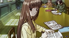 Old school animated cartoon with beautiful teens