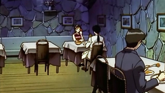 Old school animated cartoon with beautiful teens