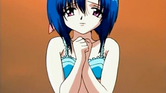 Lustful and submissive anime babes in hentai cartoon