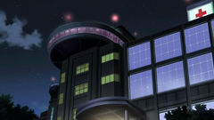 Young busty babe abused in the public pool