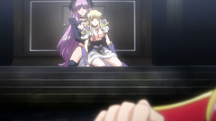 Big breasted beautiful teens in hentai cartoon