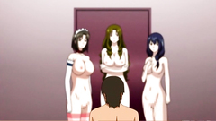 Group fuck with lustful maids and lucky young boy