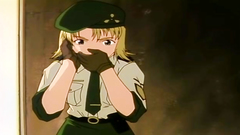 Beautiful blonde babe in awesome hentai toon