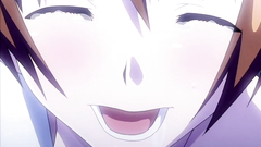 Sexy anime slut gets her mouth filled with cock and cum