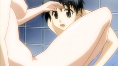 Sweet anime cutie gets covered with a fresh cum