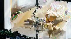 Adorable blonde teen in sexy school outfit