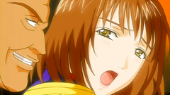 Young babe with short hair and nice tits in hentai toon