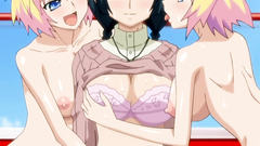 Adorable hentai cutie getting BDSM fucked