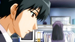 Handsome and barely legal schoolgirls in hentai video