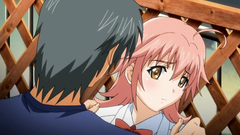 Adorable school girls seduced by horny guys