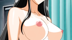 This sweet black haired babe looks so tender and innocent