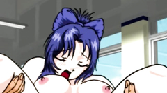 This drawn babes have really huge and massive breasts