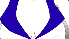 This drawn babes have really huge and massive breasts