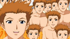 Adorable blonde girl squeezes her beautiful tits