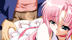 Sweet and tender anime girl gets fucked from behind