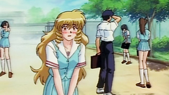 Short skirts and long legs of sexy anime schoolgirls