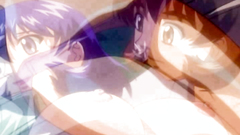 Big breasted anime babes in hentai cartoon