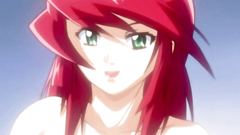 Big breasted anime babes in hentai cartoon