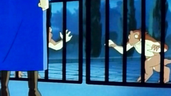 Sexy young breasty girls and ugly monsters