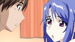 Hot anime babes with big tits in hentai sex video