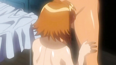 Sweet young girl gets covered with fresh cum