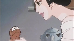 This brunette lady looks very pretty and handsome