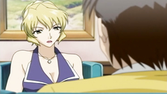 Hot milf and sexy teens in hentai cartoon