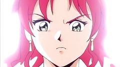 Sweet redhead and brunette babes in hentai cartoon