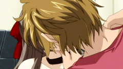 Young and breasty anime babe in rough pounding