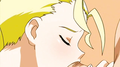 Blonde with huge melons gets drilled from behind