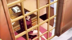 Sexy naked girls with nice tits in anime toon