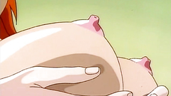 Sexy naked girls with nice tits in anime toon