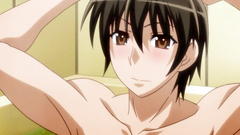 Big titted hentai babe rides hard cock with her shaved pussy