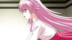 She strokes hard cock with her monster tits