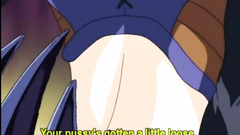 Shemale hentai gets sucking her bigcock