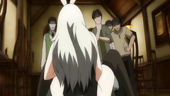 Bigboobs hentai maid gangbanged and cummed allbody