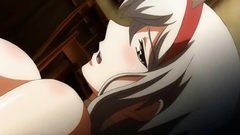 Bigboobs hentai maid gangbanged and cummed allbody