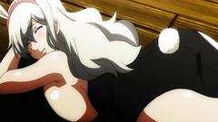 Bigboobs hentai maid gangbanged and cummed allbody