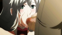 Bigboobs hentai maid gangbanged and cummed allbody