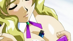 Roped anime coed with muzzle gets fucked by maskerman