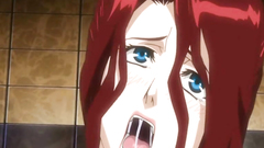 Japanese hentai hardcore fucked in the bathroom