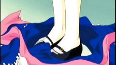 Maid anime hard fucked from behind by her master