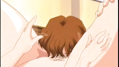 Maid anime hard fucked from behind by her master