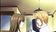 Sexy anime self masturbating and shoving vibrator