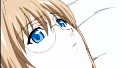 Sexy anime self masturbating and shoving vibrator