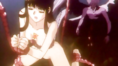 Hentai caught and tentacles monster fucked