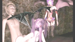 3D hentai batgirls doggystyle fucking hard