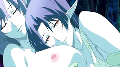 Bustiest hentai tentacles caught and groupfucked