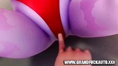 3D Anime Bat Babe Threesome