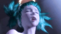 3D Anime Slut Angel Fucked Hard